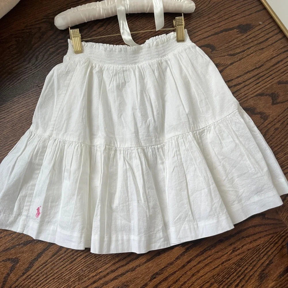 Polo by Ralph Lauren White Kids Skirt - Picture 7 of 8
